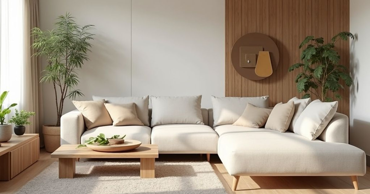 Comfort en stijl door materialen die een lichtere ecologische voetafdruk ondersteunen